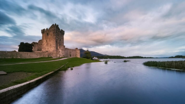 Ross Castle in Killarney, County Kerry, Ireland