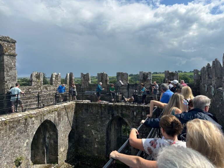 Kissing the Blarney Stone