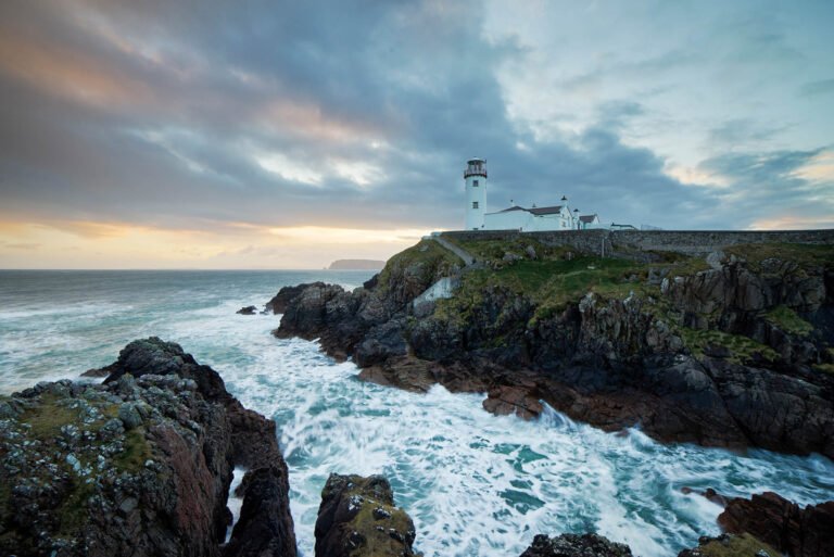 Crashing Waves at Fanad Lighthouse