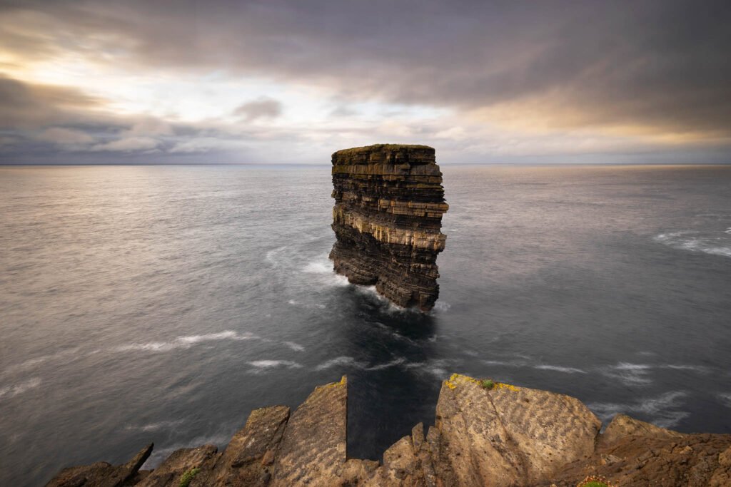 Downpatrick Head, County Mayo, Ireland.