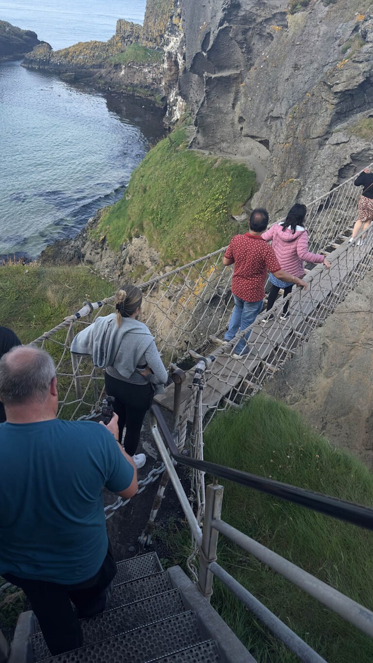 The Carrick-a-Rede Rope Bridge